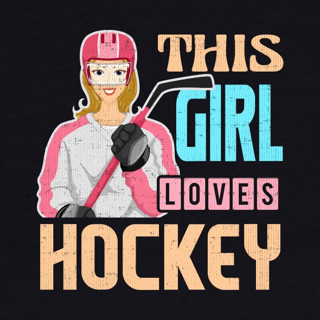 Funny, Unique Hockey Shirt for Girls, Women, and Teens by bamalife